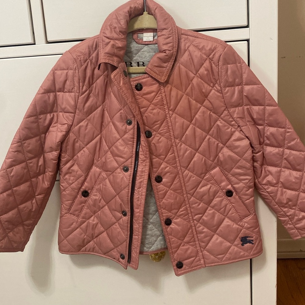 Burberry Girls Jacket. Size 2 in color Mauve